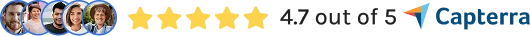 Capterra 4.7 out of 5 rating