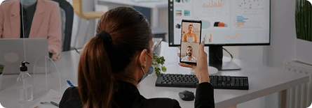 Social media manager handling multiple Bluesky client accounts