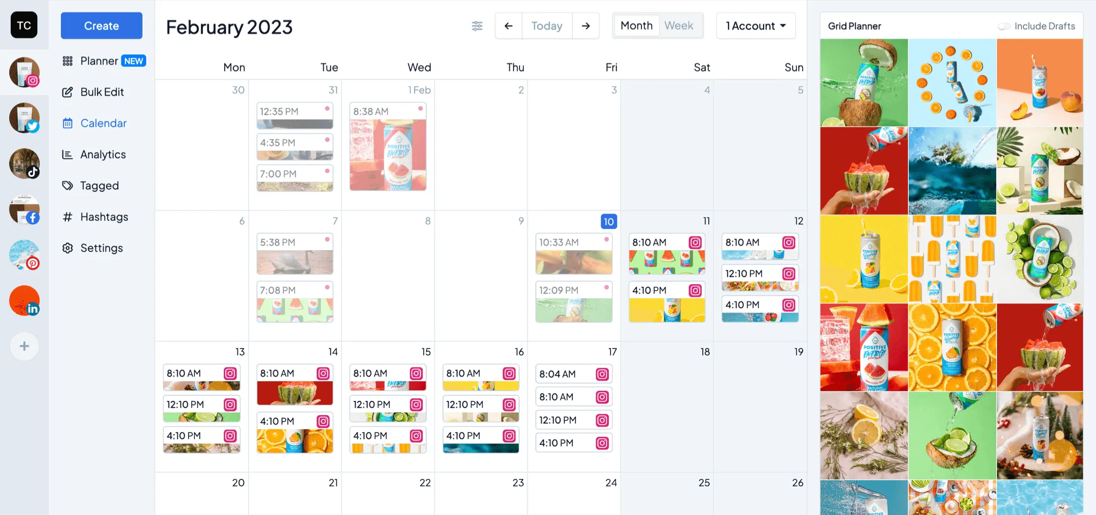 Hopper HQ Instagram Planner