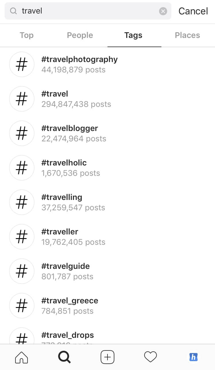 instagram search multiple hashtags