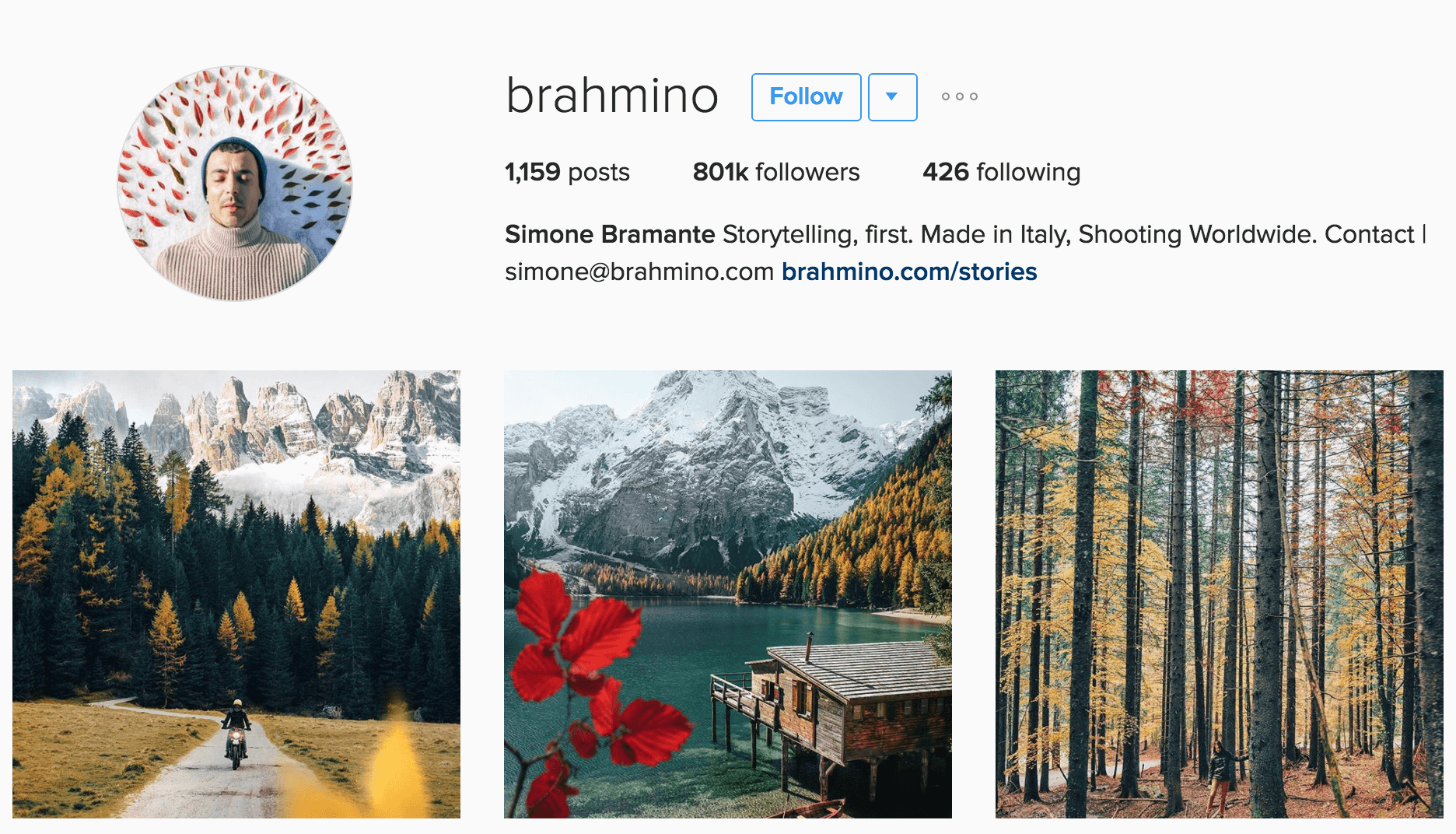  Simone Bramante - Instagram Photographer