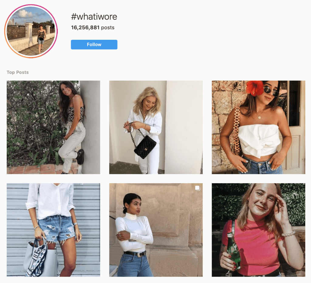 Top Fashion Hashtags To Grow Your Instagram Account