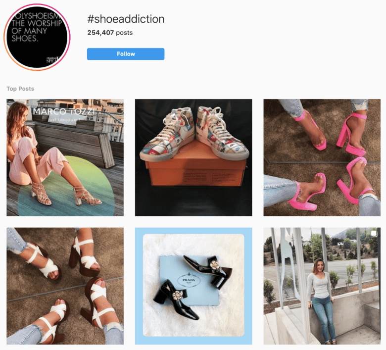 los mejores hashtags de moda