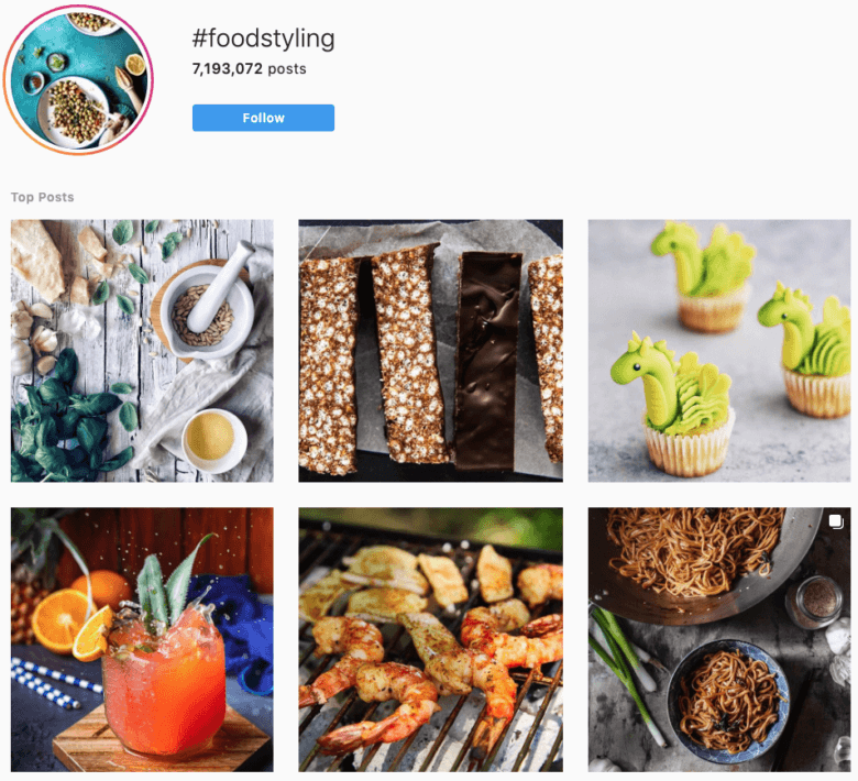 foodstyling hashtag