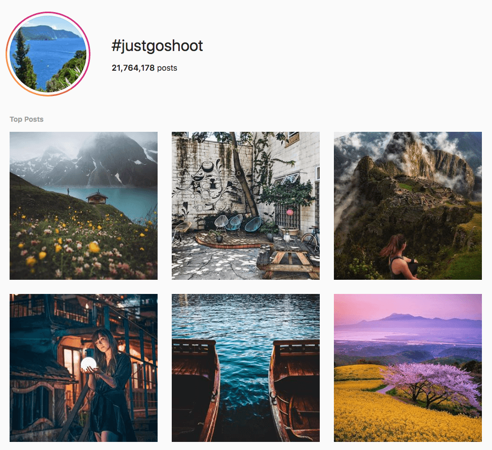 photography hashtags