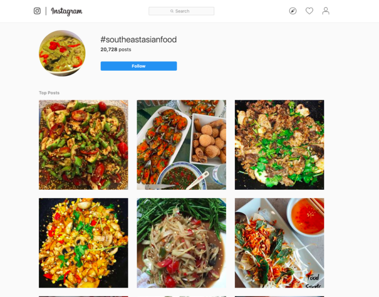 Top Food Hashtags To Grow Your Instagram Account Hopper HQ