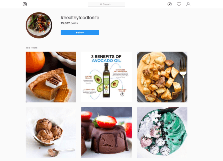 Top Food Hashtags To Grow Your Instagram Account Hopper HQ