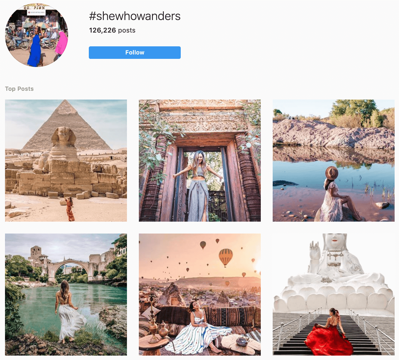 Top Travel Hashtags To Grow Your Instagram Account