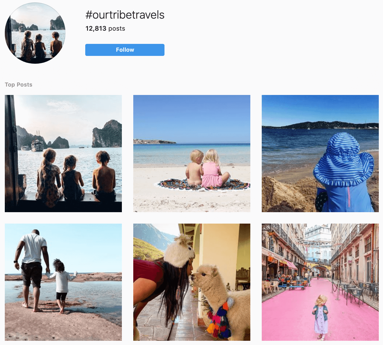 hashtag instagram for travel