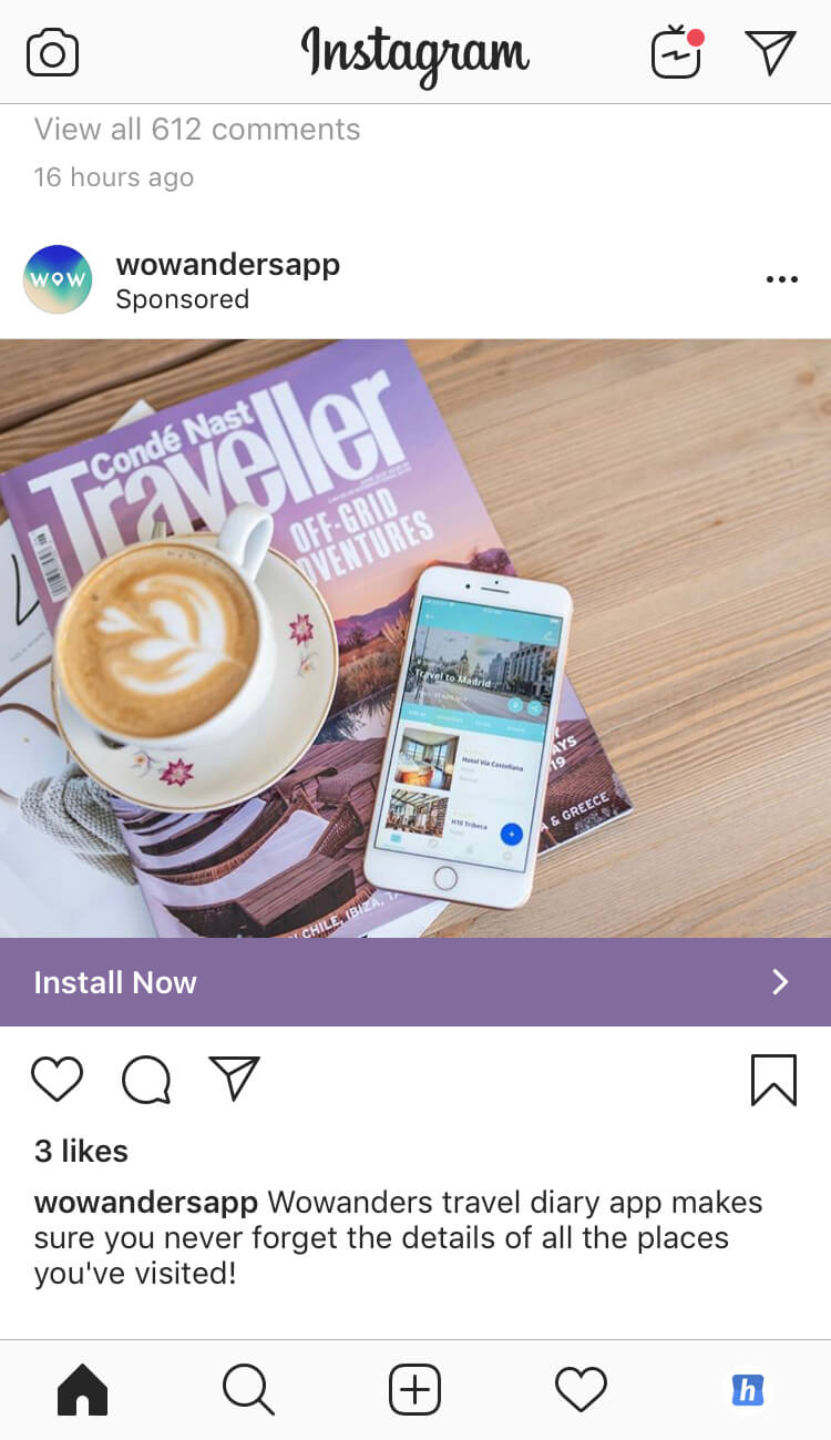 instagram ads