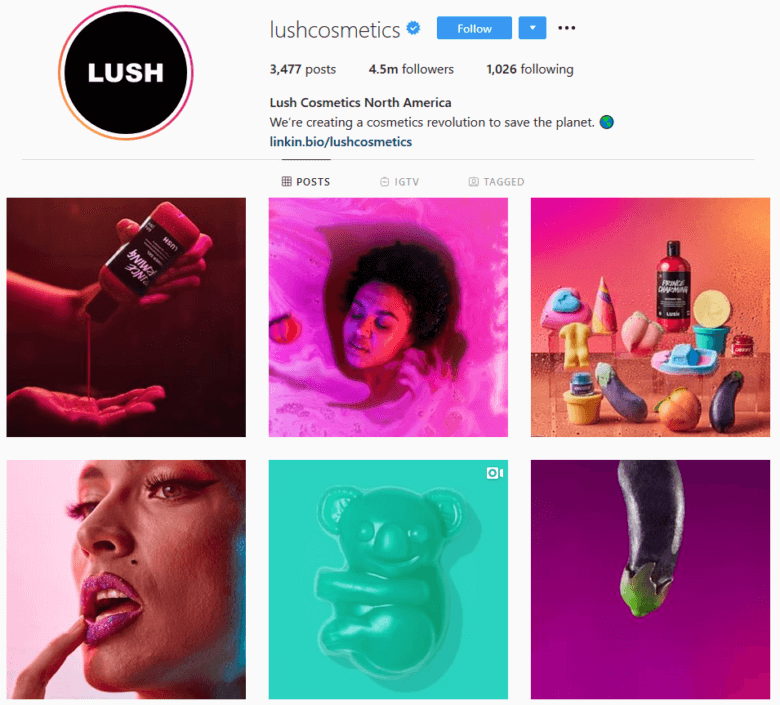 lushcosmetics-instagram