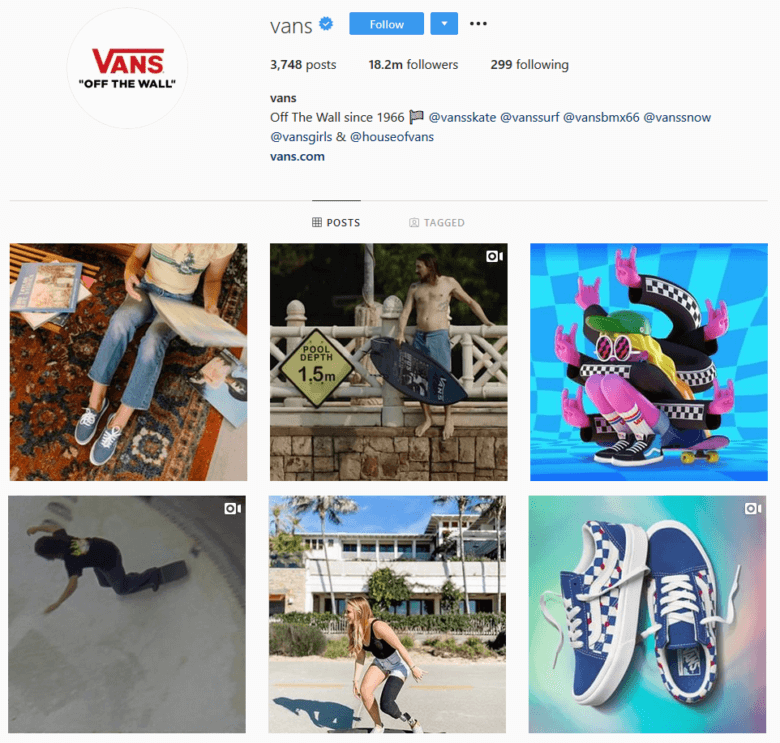 vans skate insta