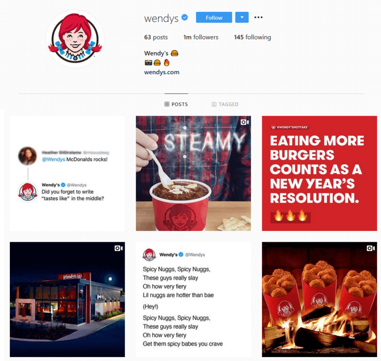 wendys-instagram