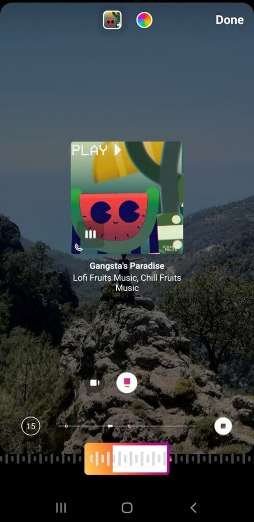 Instagram Story Music