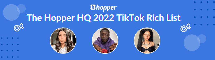 tiktok rich list 2022