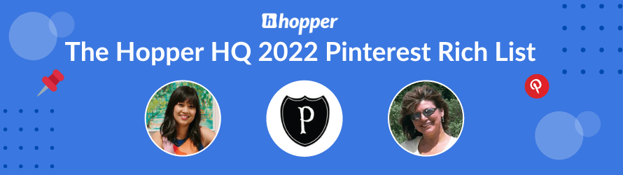 2022 Pinterest Rich List
