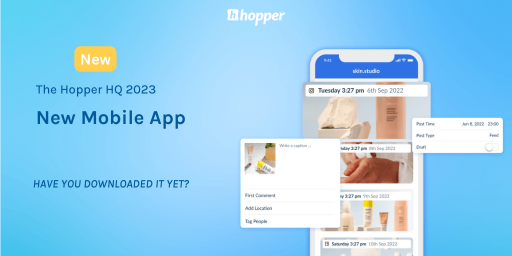 The New Hopper HQ Social Media Scheduling App