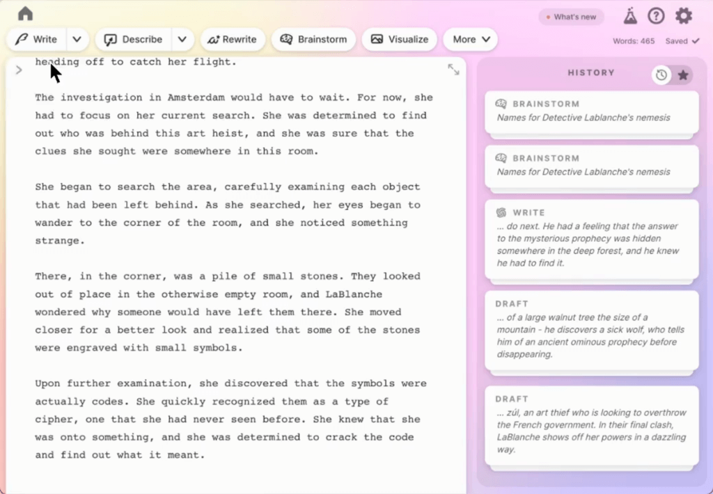 sudowrite ai writing generator