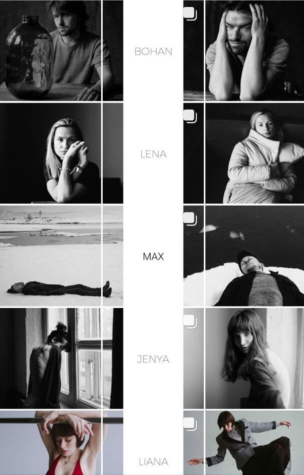 برنامه فید اینستاگرام - تراز عمودی