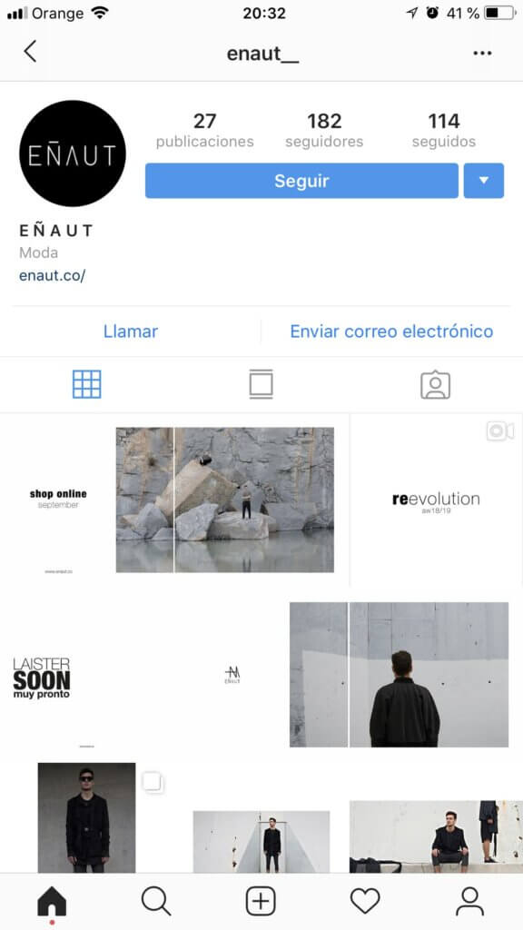 طرح فید اینستاگرام - قالب ردیف